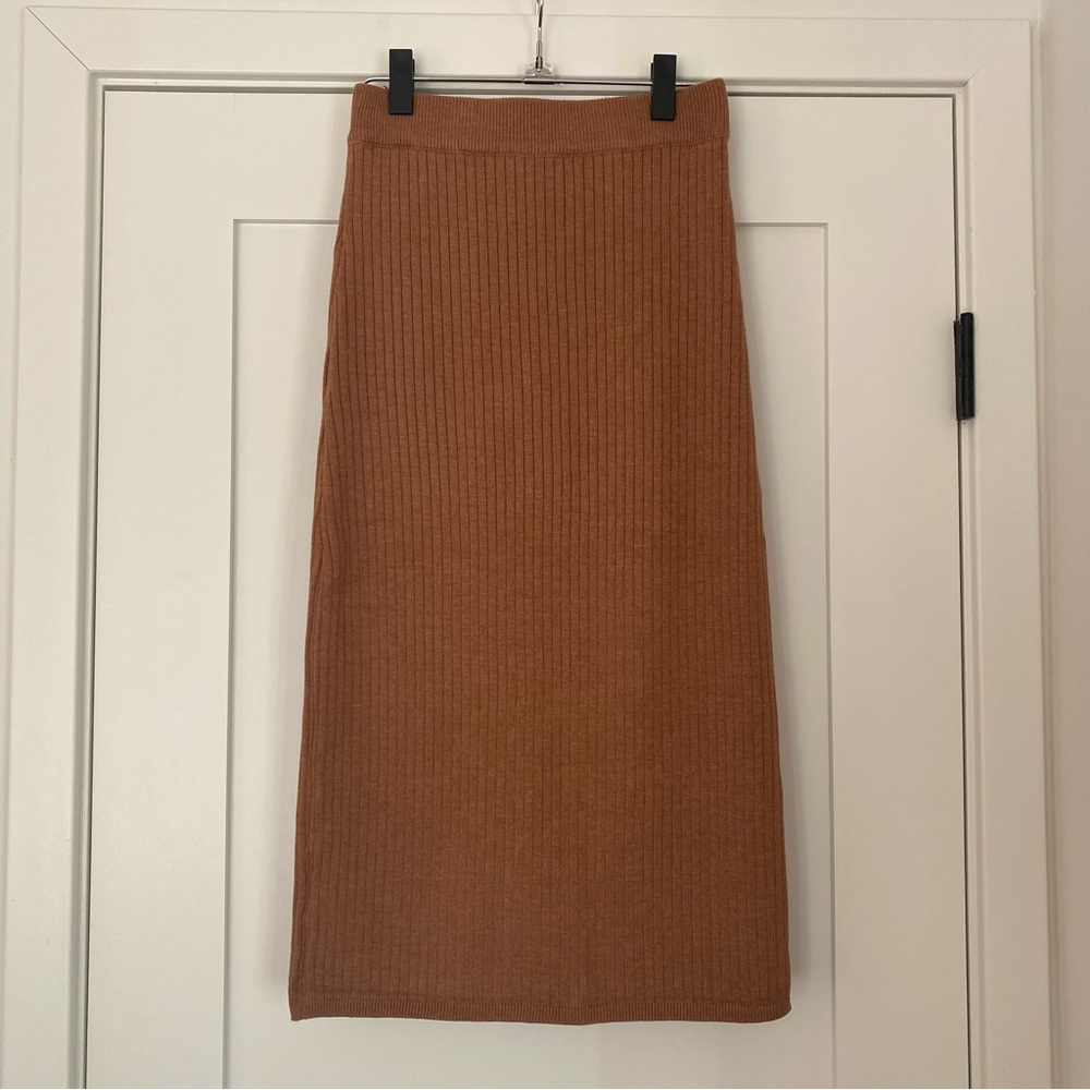 Knit Midi Skirt